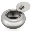 1pc All Stainless Steel Cigarette Ashtray